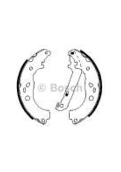 Bosch 0986487810 Arka Fren Balatası Pabuçlu Focus Iı 04-c Ma03-07 1.6ti 1.6tdcı 1.8tdcı 2.0tdcı Abs'siz 3m512200ba