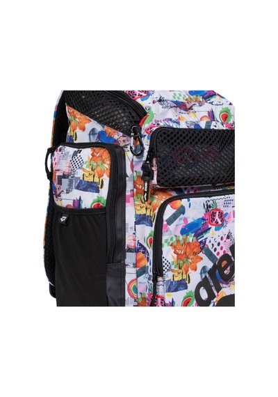 Arena One Go Backpack 45l Allover Collage Unisex Yüzücü Sırt Çantası 010232101 Çok Renkli