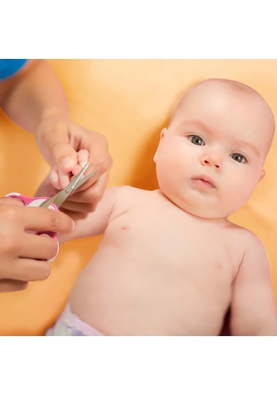 Babyjem Koruyucu Kılıflı Bebek Tırnak Makası Mavi