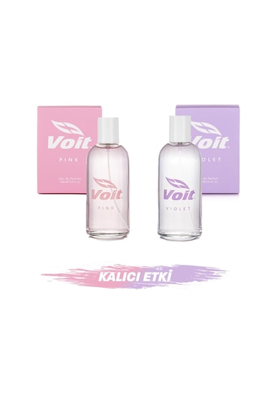 Voit Pink Kadın Parfüm EDP 100 ML + Violet Kadın Parfüm EDP 100 ML