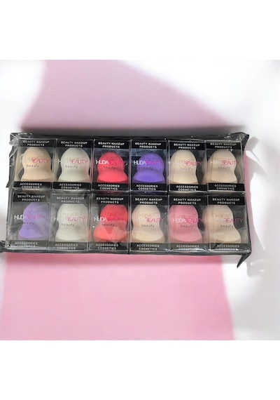 Huda Beauty Blender Fondöten --süngeri Kusursuz-ve-yıkanabilir 12. Li Paket Diğer