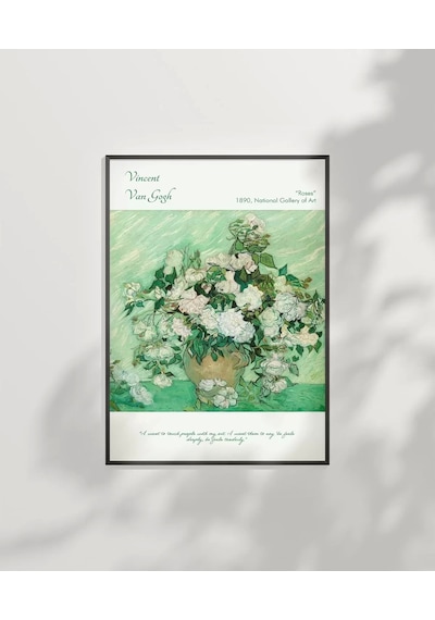 Çerçevesiz Poster Vincent Van Gogh Güller 2