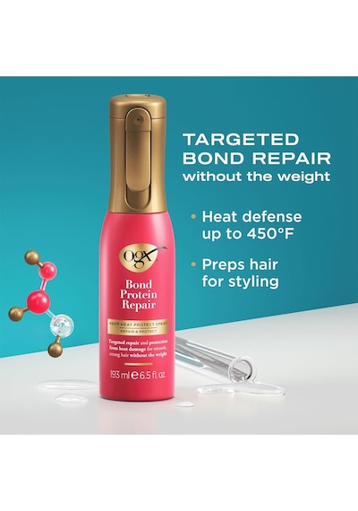 Ogx Bond Protein Repair Protein Destekli Isı Koruyucu Ve Onarıcı Saç Spreyi 193ml
