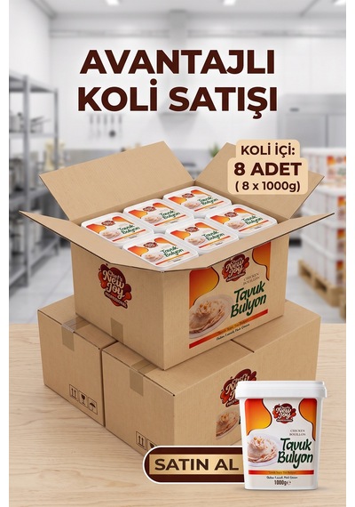Tavuk Bulyon 1000 G X 8 Adet - 1 Koli Koli Bazlı Avantaj Paketi