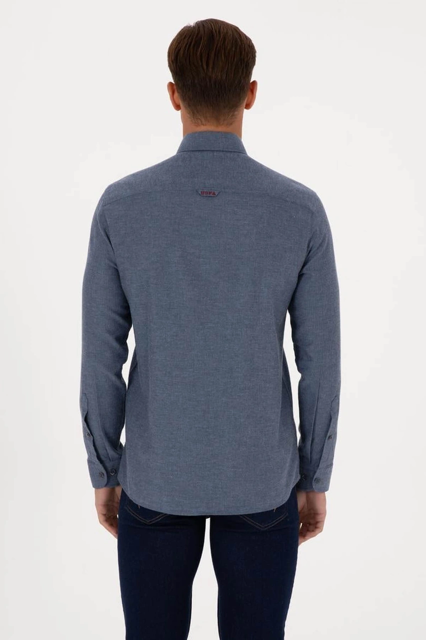U.s. Polo Assn. Akıs025k İndigo Erkek Gömlek 2225603 İndigo U.s. Polo Assn. Akıs025k İndigo Erkek Gömlek 2225603 İndigo