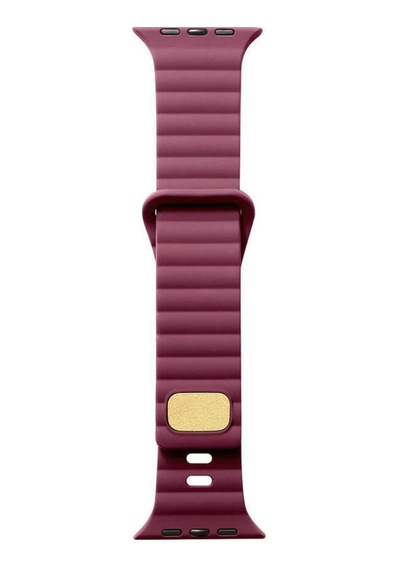 Apple Watch 40mm Uyumlu Krd-73 Silikon Kordon Mürdüm