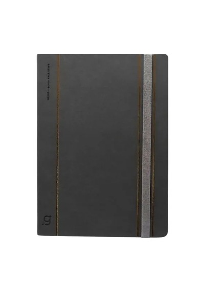 Burg Defter Çizgili 17x24 - Siyah