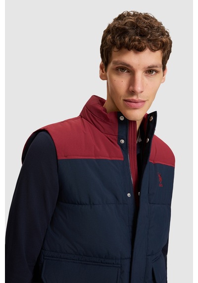U.S. Polo Assn. Erkek Lacivert Yelek 50328187-vr033