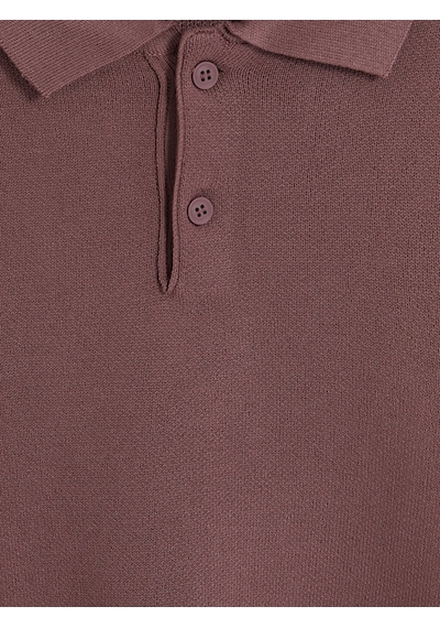 Lcw Vision Pembe Polo Yaka Erkek Triko Kazak