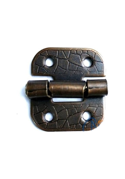 Stoplu Menteşe - 30x33mm, Oksit, 100 Adet