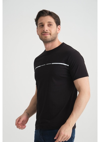 Shooter Sportwear Shooter Erkek T-shirt %100 Pamuk Nefes Alan Bisiklet Yaka Regular Fit Siyah Shooter Sportwear Shooter Erkek T-shirt %100 Pamuk Nefes Alan Bisiklet Yaka Regular Fit Siyah
