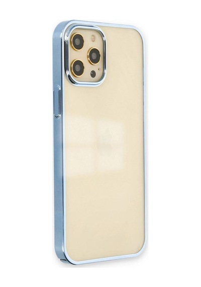 Apple, Uyumlu iPhone 12 Pro Max Kılıf Element Silikon - Mavi