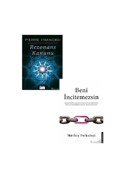 Rezonans Kanunu - Beni İncitemezsin - Pierre Franckh 2 Kitap Set Ücretsiz Kargo