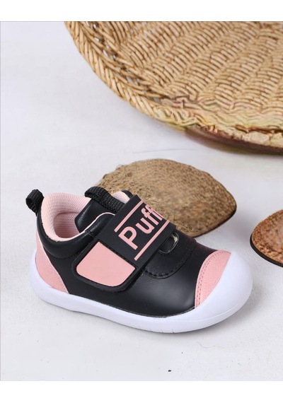 Papucumun Dünyası Ortopedik İlk Adım Bebek Ayakkabısı Renkli Bebek Spor Babet Yürüme Ayakkabısı Siyah - Pembe Papucumun Dünyası Ortopedik İlk Adım Bebek Ayakkabısı Renkli Bebek Spor Babet Yürüme Ayakkabısı Siyah - Pembe