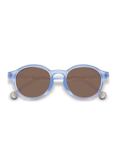 Olivio&co Classic Oval Çocuk Güneş Gözlüğü - Blueberry Açık Gri