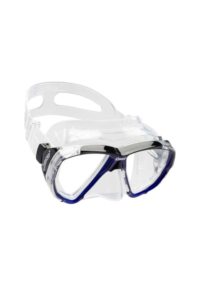 Albashop Cressi Big Eyes Dalış Maskesi Clear-Cobalt