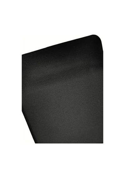 Bileklikli Desenli Bilek Destekli Kaymaz Taban Bilgisayar Notebook Mouse Pad Siyah Düz