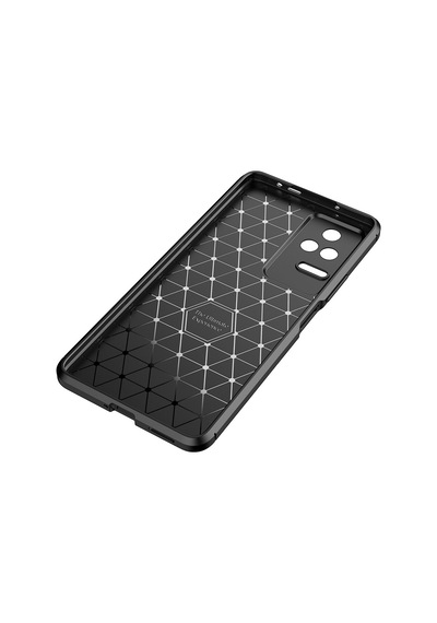 Xiaomi Poco F4 İle Uyumlu Kılıf Focus Karbon Tasarım Telefon Kılıfı Kapak