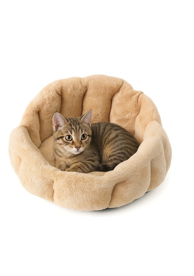 Ribac Peluş Konforlu Kedi Ve Köpek Yatağı