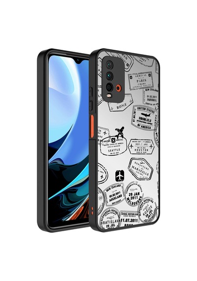 Xiaomi Redmi 9t Aynalı Desenli Kamera Korumalı Parlak Zore Mirror