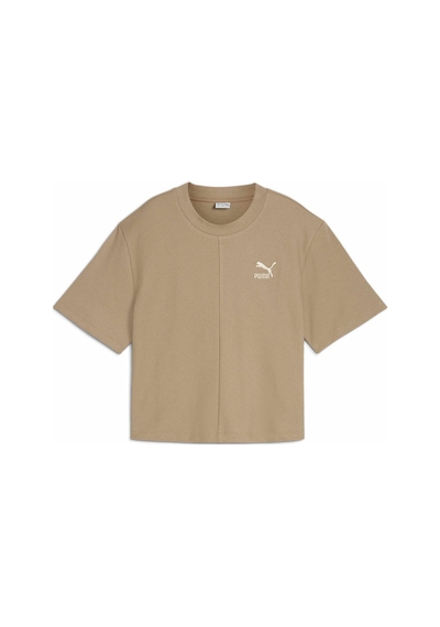 Puma Classıcs Kadın Geniş Kesim Tişört 626626 67 Bej