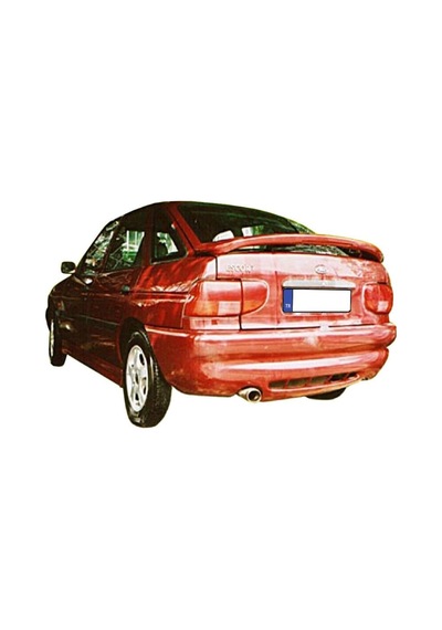 Ford Escort Hb Uyumlu Yedek Parça Işıklı Sp Spoiler Boyasız