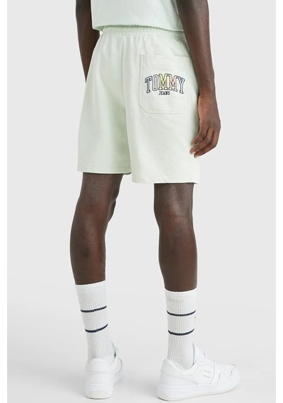Tommy Hilfiger College Pop Men's Shorts Erkek Şort Su Yeşili Yeşil