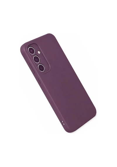 Samsung Galaxy Uyumlu A35 5g Kılıf First Silikon - Mürdüm