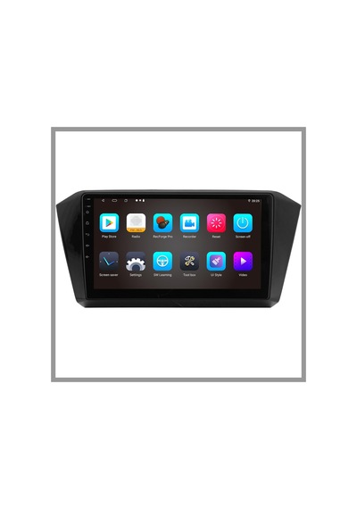 Govimaks Volkswagen Passat B8 Uyumlu Piano Black Uyumlu 2 Gb Ram 32 Gb Hafıza Androıd Multımedıa 10.1"