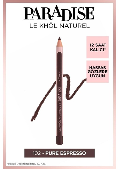 Superline Le Khol Eyeliner Kahverengi 0