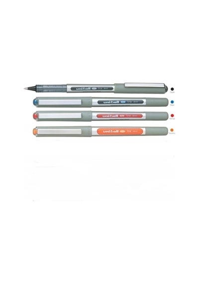 Uniball 0.7mm Pilot Kalem 4'lü Set Siyah-kırmızı-mavi-turuncu Karışık
