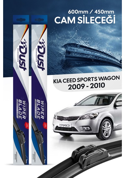 Kia Cee'd Sports Wagon Silecek Takımı 2009-2010 Uyumlu 600mm/450mm