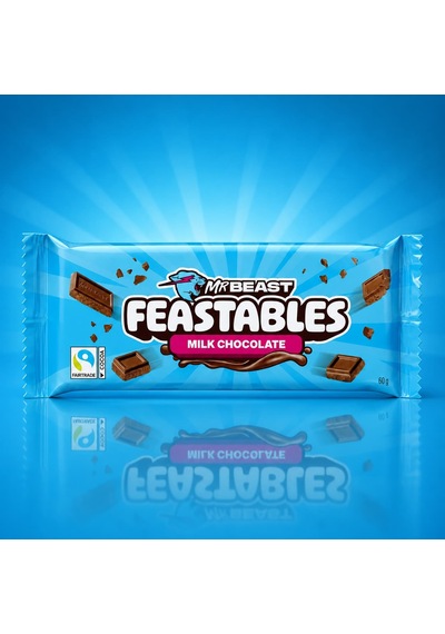 Mr. Beast Sütlü Çikolata 60 Gr. 1 Adet