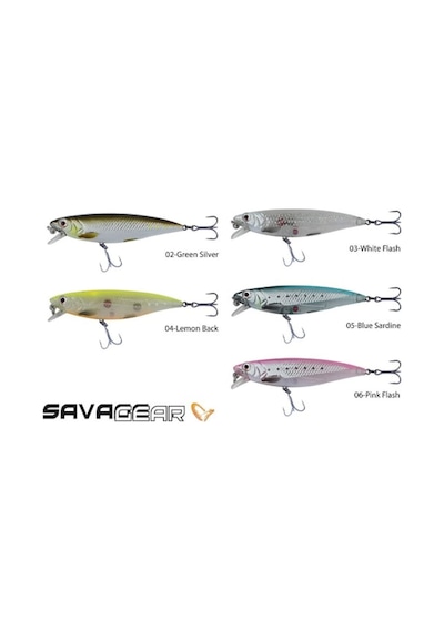 Savage Gear 3D Twitch Minnow 8 CM 8.5Gr Suspending Maket Yem