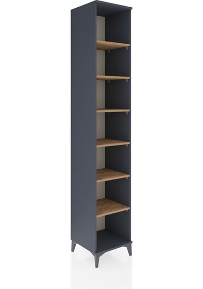 Hyperion Dolap 6 Raflı 44x44x243 Antrasit-çam Antrasit Hyperion Dolap 6 Raflı 44x44x243 Antrasit-çam Antrasit