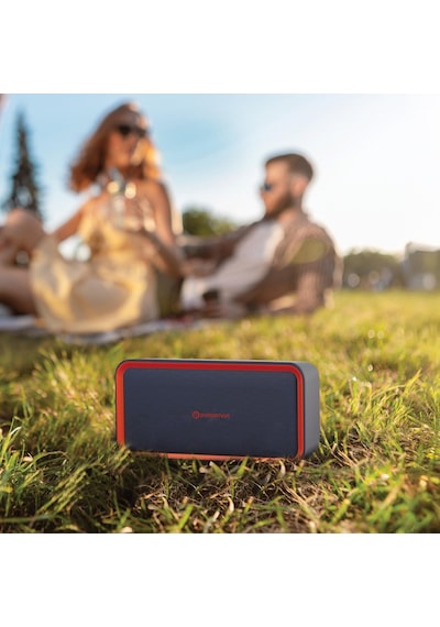 Polosmart Fs96 Şarjlı Kablosuz Bluetooth Dual Bağlantı Hoparlör Speaker Kırmızı