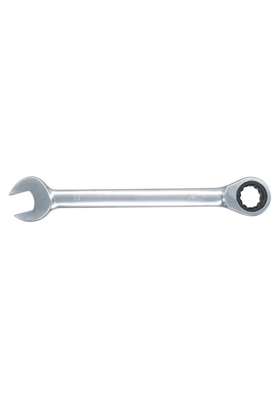 6109 Cırcır Kombine Anahtar 24 Mm Düz