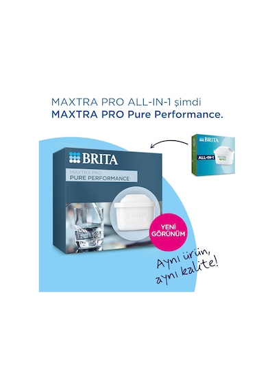Maxtra Pro Pure Performance Yedek Su Arıtma Filtresi, 8 Li