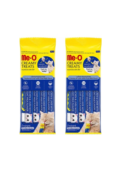 Me-o Kedi Tavuk Ve Ciğerli 4 Ad X 15 Gr 2'li Paket