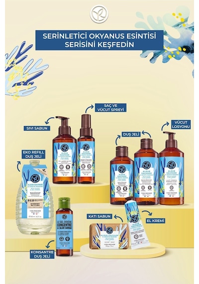 Okyanus Esintisi Kokulu Nemlendirici Ve Besleyici Serinletici Vücut Losyonu 390 Ml