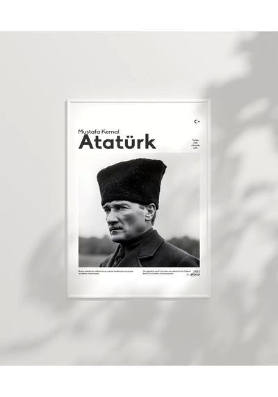 Çerçevesiz Poster Muasır Medeniyet Seviyesi