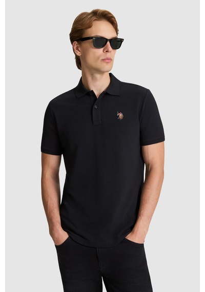 U.S. Polo Assn. U.s. Polo Assn. Erkek Siyah Tişört Basic 50326972-vr046