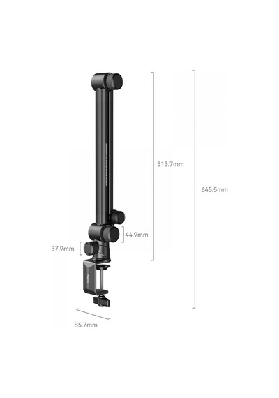 Smallrig - 4303 Masa Montajı İçin Mikrofon Standı
