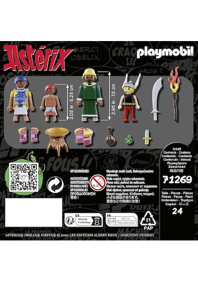 Playmobil Asterix 71269 Pyradonis'in Zehirli Pastası