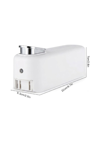 Duvara Monte Sıvı Sabunluk Manuel Dispenser Mutfak Deterjan Şampuan Duş Jel Organizer 22 cm