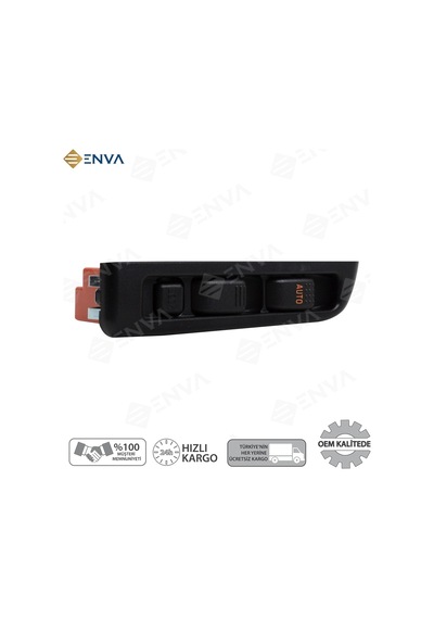 Isuzu Şampiyon Sol Ön İkili Cam Açma Düğmesi Anahtarı siyah 12v