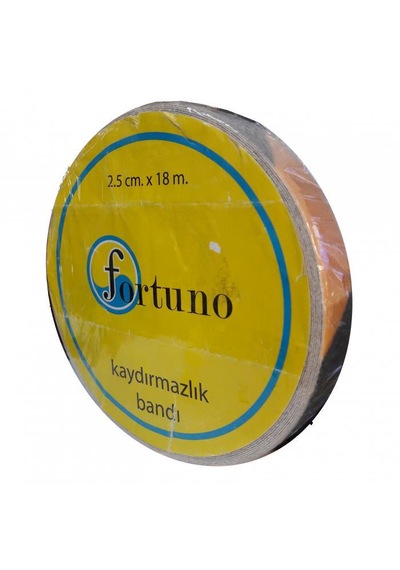 Fortuna Beyaz Kaydırmazlık Bandı 25 Mm x 18 Metre