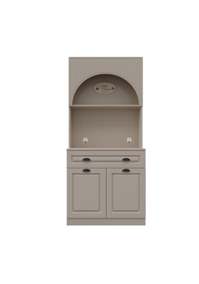 Siena Kum Beji Mini 90 Cm Komple Mdf Led Aydınlatmalı Kahve Köşesi