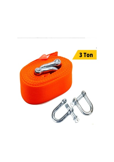 Kumaş Çeki Çekme Halatı 3 Ton / 3 Metre