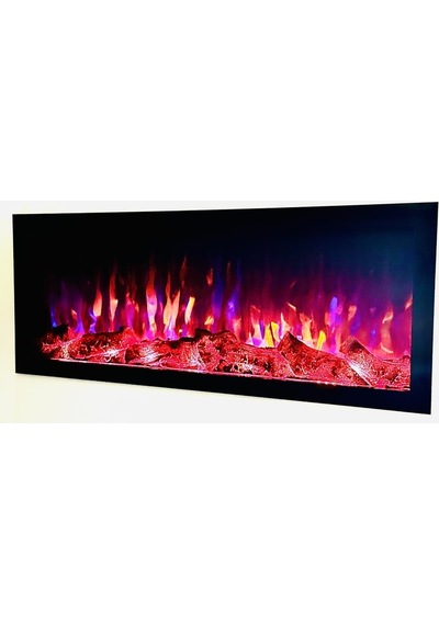 14 Efekt Dekoratif Şömine Bluetoooth+kumanda+çıtırtı 120x25x16 Cm
